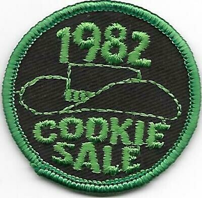 Base Patch 2 (small round) Cookie Rodeo 1982 Little Brownie Bakers