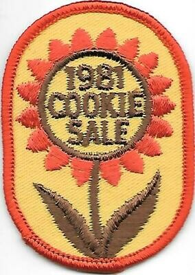 Base Patch 1 (rounded rectangle) 1981 Little Brownie Bakers