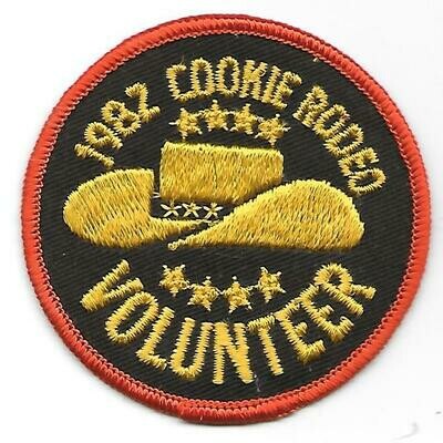 Volunteer Cookie Rodeo 1982 Little Brownie Bakers