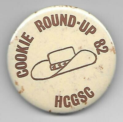 Button Cookie Rodeo 1982 Little Brownie Bakers--HCGSC