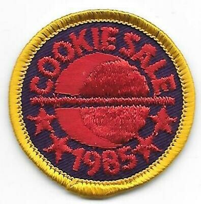 Base Patch 2 (dark blue background) 1985 Little Brownie Bakers
