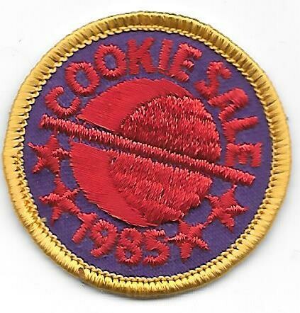 Base Patch 2 (round purple background) 1985 Little Brownie Bakers