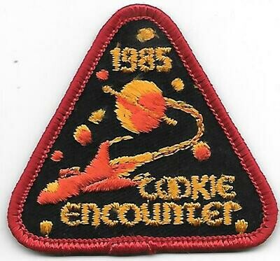 Base Patch 1 (triangle) Cookie Encounter 1985 Little Brownie Bakers