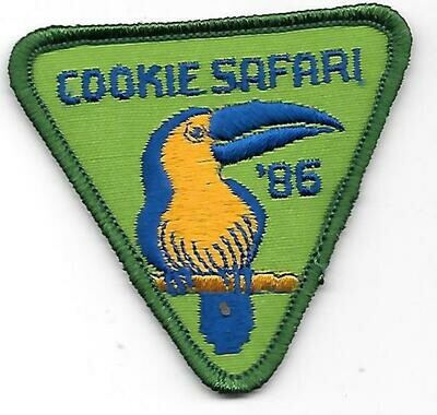 Base Patch 1 (smooth body) Cookie Safari 1986 Little Brownie Bakers