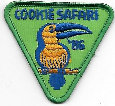 Base Patch 1 (ruffled body) Cookie Safari 1986 Little Brownie Bakers