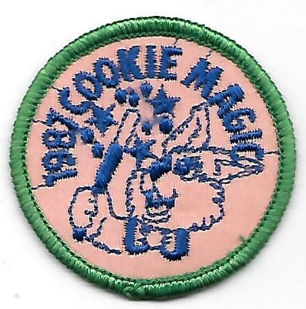 Base Patch 2 (orange round) 1987 Little Brownie Bakers