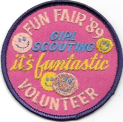 Volunteer Cookie Fun Fair 1989 Little Brownie Bakers