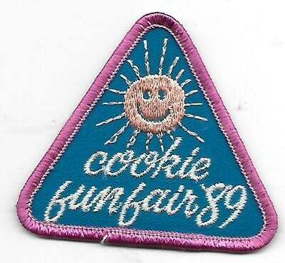Base Patch 1 ('89 on patch) Fun Fair 1989 Little Brownie Bakers