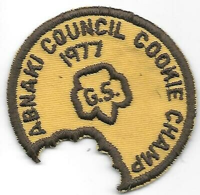 Council Patch 1977 Abnaki council