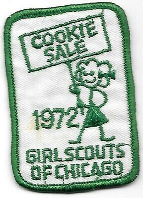Council Patch Base Patch 1972 GS of Chicago