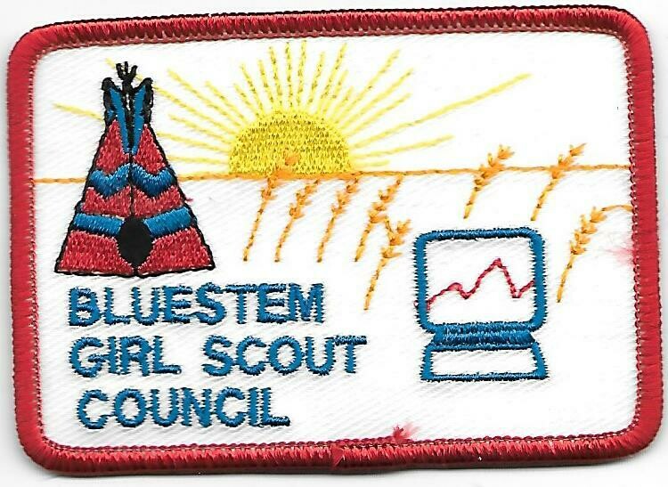 Bluestem GSC council patch (Oklahoma)
