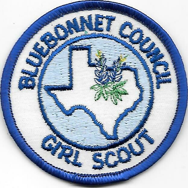 Bluebonnet Council GS council patch (Texas)