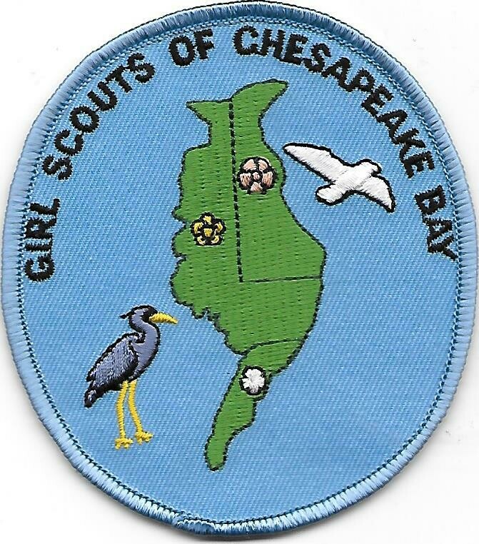 Chesapeake Bay (Girl Scouts of) council patch (DE)