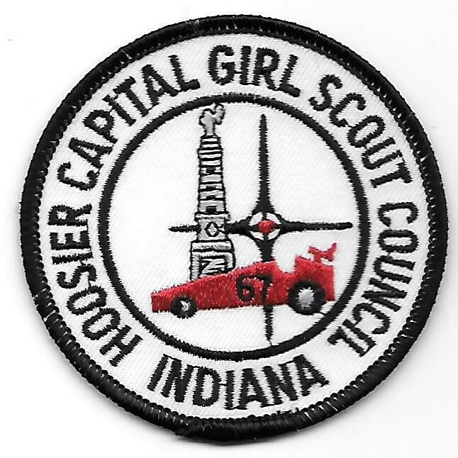 Hoosier Capital GSC council patch (IN)