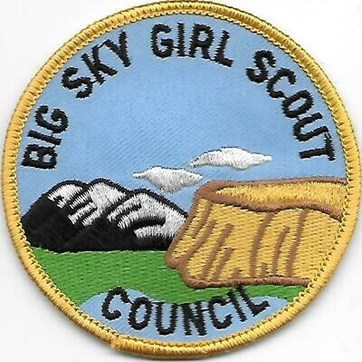 Big Sky GSC council patch (Miontana)