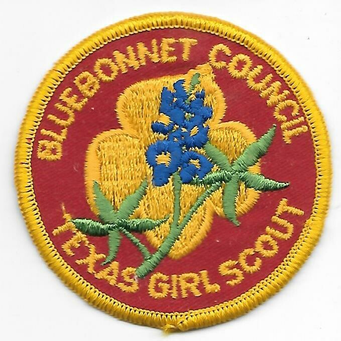 Bluebonnet Council Texas GS council patch (Texas)