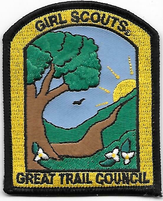 Great Trail Council (Girl Scouts) council patch (OH)