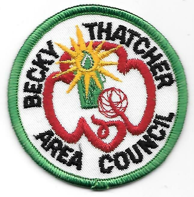 Becky Thatcher council patch (Missouri)