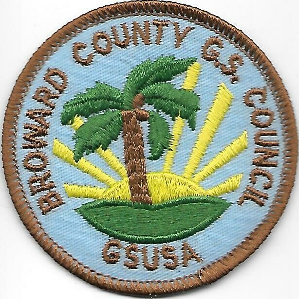Broward County GSC council patch (Florida)