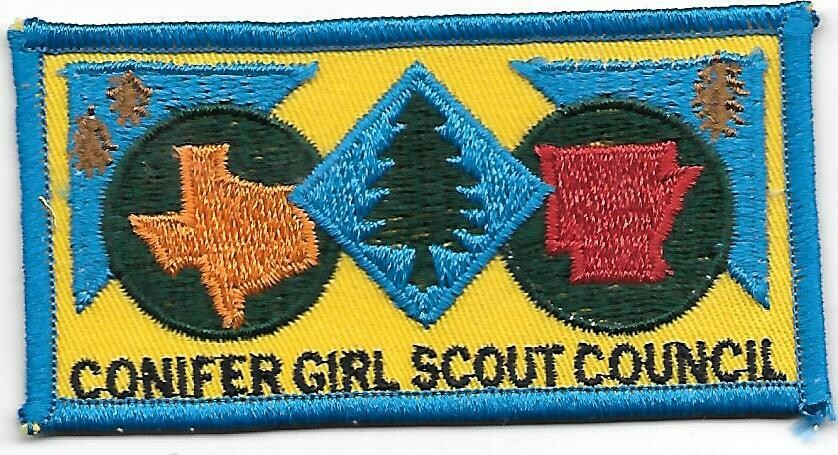 Conifer Council GSC council patch (Arkansas)
