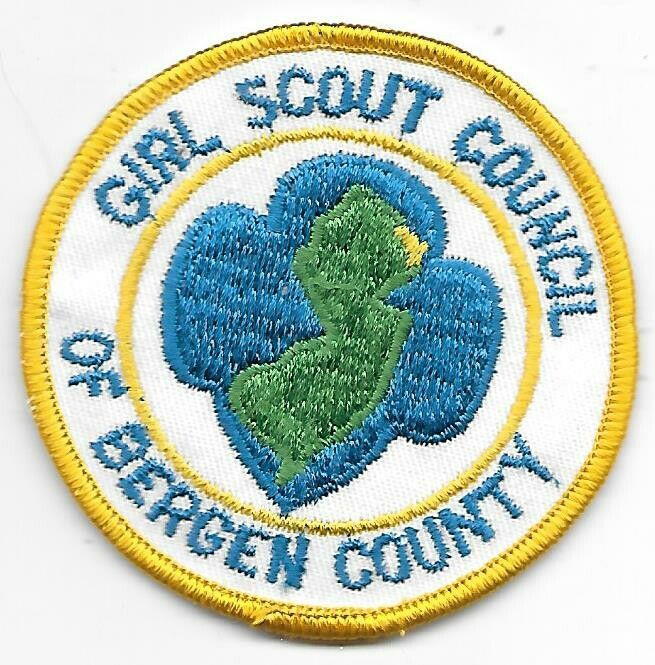 Bergin County (Girl Scouts of)  council patch (New Jersey)
