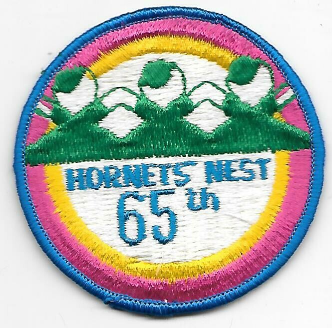 Hornets&#39; Nest Council 65th anniversary council patch (NC)