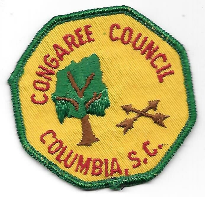 Congaree Council Columbia SC council patch (S Carolina)