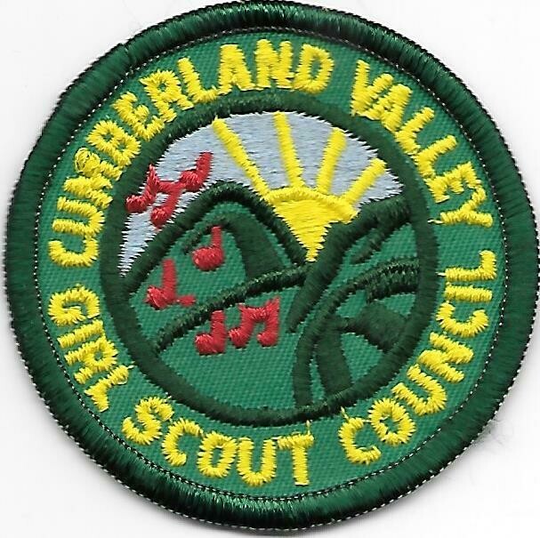Cumberland Valley GSC council patch (Tennessee)