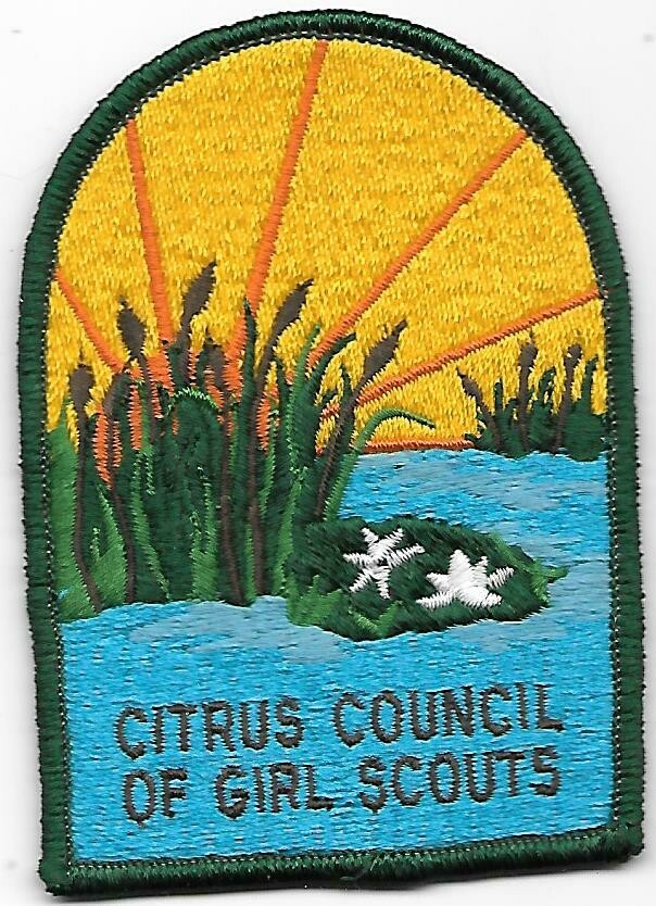 Citrus Council of GS council patch (Florida)