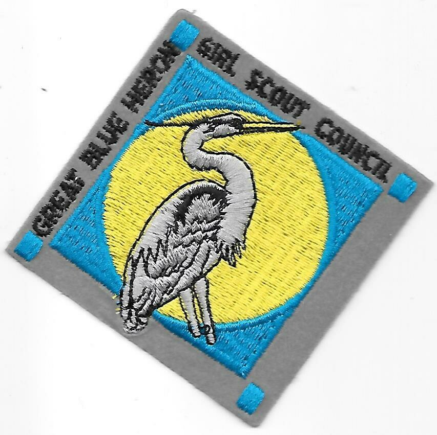 Great Blue Heron GSC council patch (WI)
