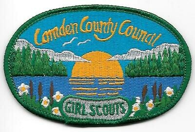 Camden County Council GS council patch (New York)