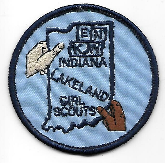 Indiana Lakeland GS council patch (IN)