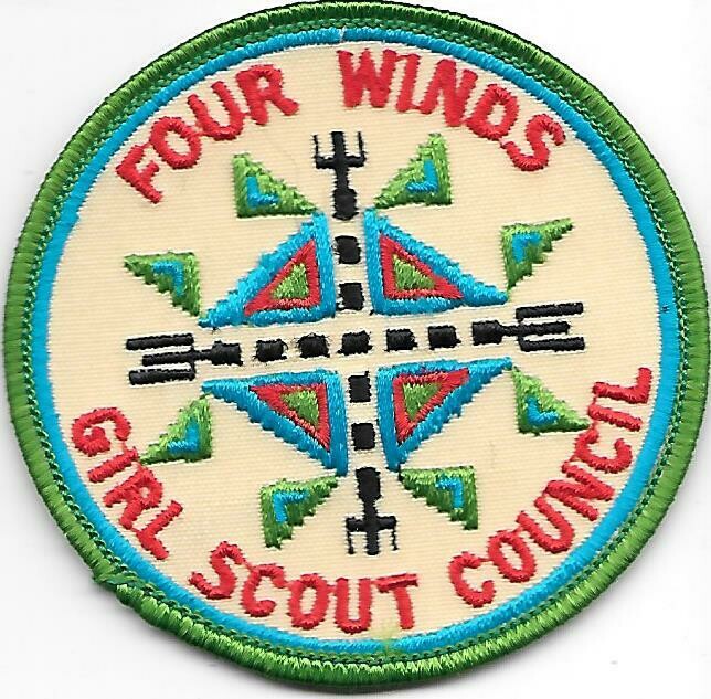 Four Winds GSC council patch (KS)