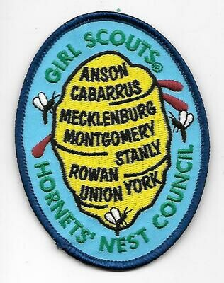 Hornets&#39; Nest Council (GS) council patch (NC)