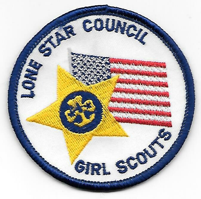 Lonestar Council GS council patch (TX)