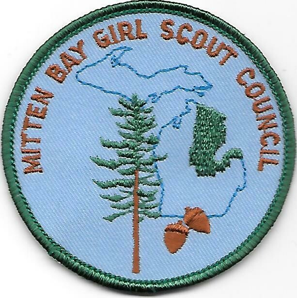 Mitten Bay GSC council patch (MI)