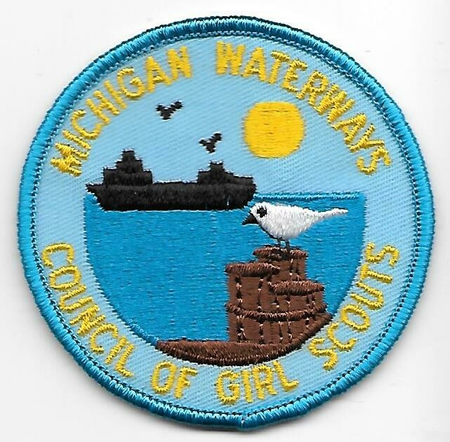 Michigan Waterways Council of GS council patch (MI)