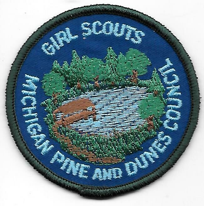 Michigan Pine and Dunes Council (GS) council patch (MI)