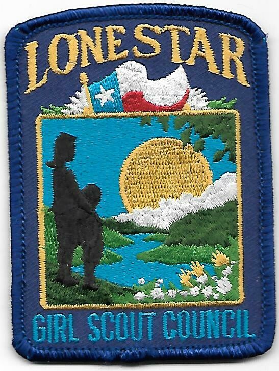 Lonestar GSC council patch (TX)