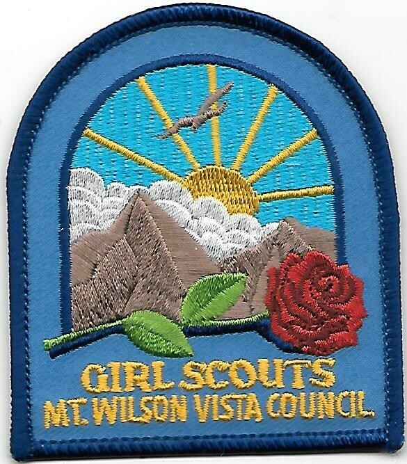 Mt Wilson Vista (GS) council patch (CA)