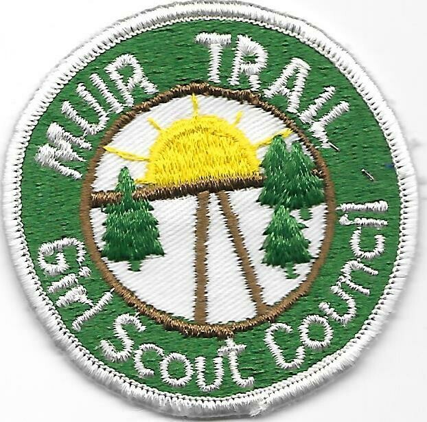 Muir Trail GSC council patch (CA)