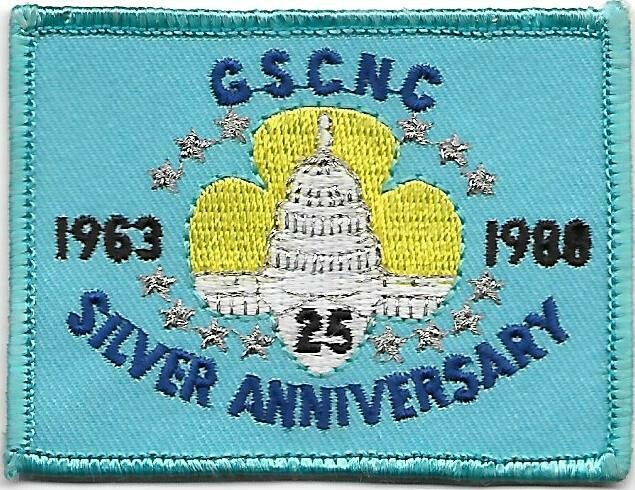 Nation&#39; Capital 25th anniversary council patch (DC)