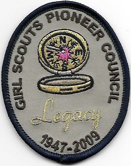 Pioneer Council (GS of) Legacy council patch (NC)