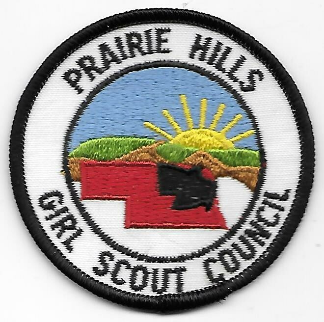 Prairie Hills GSC council patch (NE)