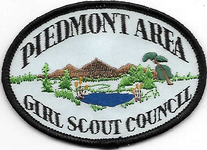 Piedmont Area GSC council patch (SC)