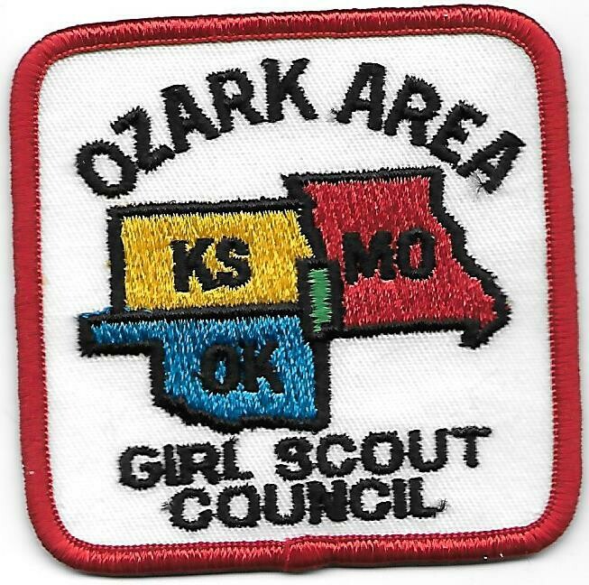 Ozark Area GSC council patch (MO)