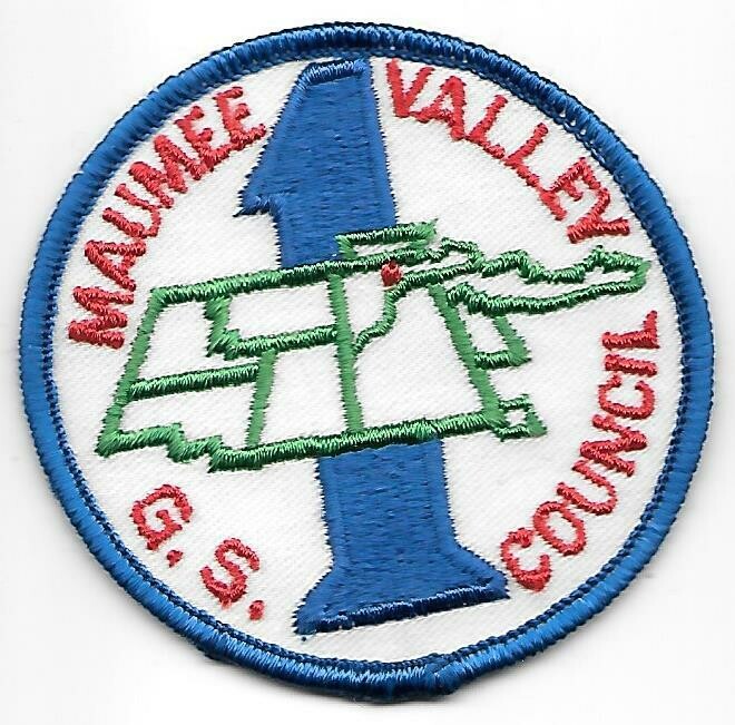 Maumee Valley GSC council patch (OH)