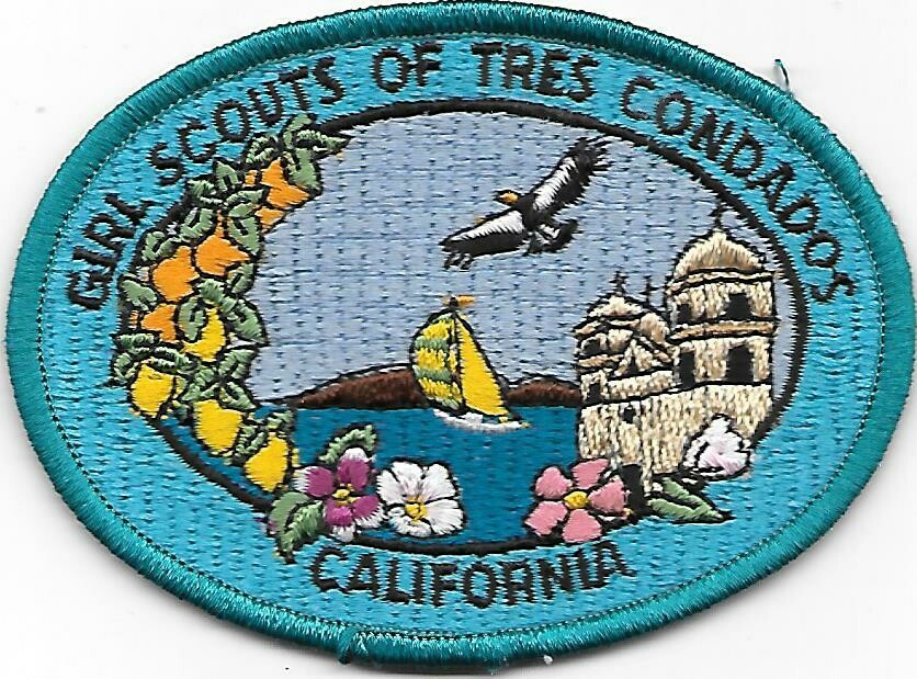 Tres Condados (GS of) council patch (CA)