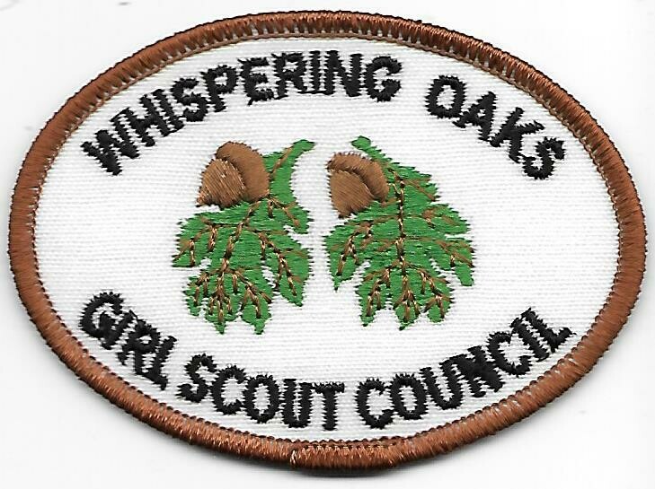 Whispering Oaks GSC council patch (IL)