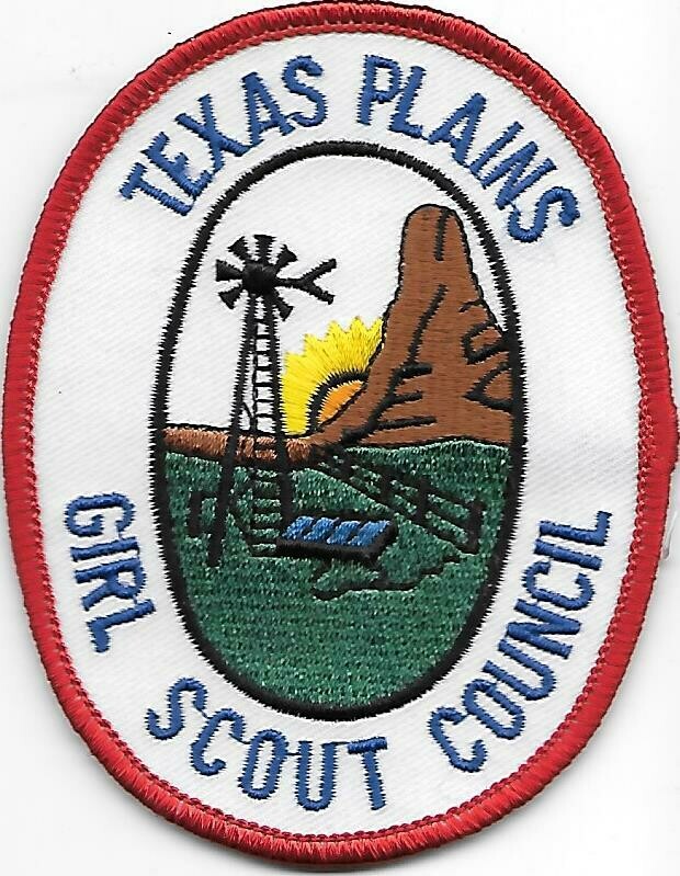 Texas Plains GSC council patch (TX)